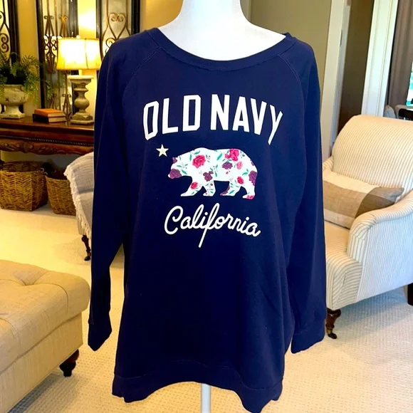 Old Navy 2X Sweatshirt - Picture 1 of 10